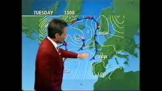 BBC Weather 15th August 1994