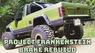 Brake Rebuild - Project Frankenstein - 1988 Jeep Comanche