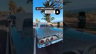 1961 Chevy Impala #RagLife #PaseoDelMar #61Impala #LosAngelesImpalaMvmt #PortOfLA #PointFermin