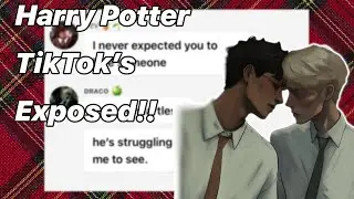 Harry Potter TikTok’s exposed - DRARRY, PERCIVER, SEVERITUS, DEAMUS, ANGST - sad Harry - text story