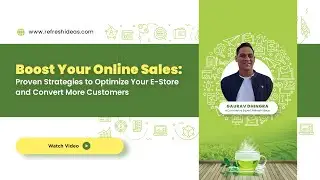 Boost Your Online Sales Proven Strategies to Optimize Your E-Store | Refresh Ideas