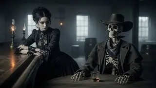 Outlaw Dark Country Minor Music with Cinematic Country Noir for Late Night Reflection