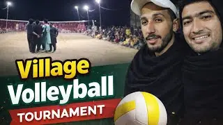 Sardar Adnan and Amir Tiger 🐯 |  Village Volleyball Tournament | Chhachh Attock Pakistan 