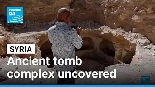 In Syria, an ancient tomb complex is found beneath the rubble &bull; FRANCE 24 English