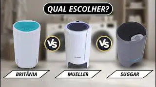 CENTRÍFUGA 15 KG: Britânia, Mueller ou Suggar? Qual Vale Mais a Pena? Melhor Benefício [COMPARATIVO]