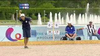 Pétanque 2017 Giochi Mondiali Finale Coppia ITA - THA