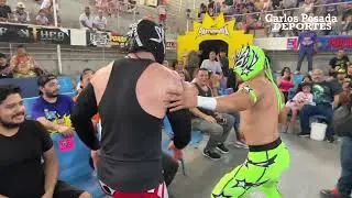 Lucha semifinal en Panther Promotions 