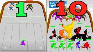 merge games mutants merger max level gameplay level 1- 20