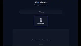 VOXDUCK (AI Powered Voice Debugging Assistant) Demo Showcase. #saas #ai #coding