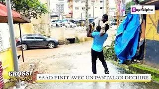Télé-réalité : Les éléments d'Opinel expulsent Saad manu militari. Il sort avec un pantalon déchiré.