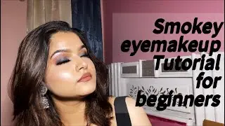 Detailed tutorial for beginners to create smokey eyes and flawless base 💗