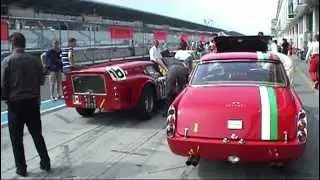 Modena Trackdays with Great Classic Ferrari sounds.