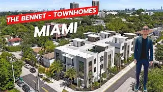 The Bennet New Construction Townhomes. Miami || 531 NE 61st St
