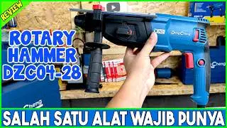 Salah Satu Alat Wajib PUNYA yang Cocok untuk Pemula dan Profesional DongCheng Rotary Hammer DZC04 28