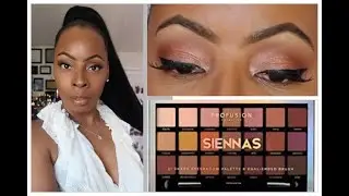 Profusion Cosmetics SIENNAS Palette &ndash; BRONZED EYE LOOK!!