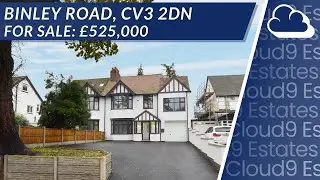 Virtual Tour | Binley Road | Coventry | CV3 | 4 Bedroom House For Sale