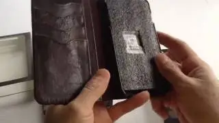 DOC ARTISAN WELL CRAFTED GENUINE LEATHER WALLET CASE