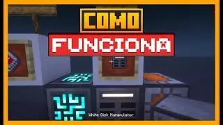 C&Oacute;MO FUNCIONA el DISK MANIPULATOR en REFINED STORAGE MINECRAFT