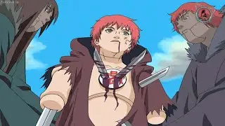 Sasori is finally defeated by the puppets