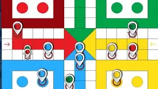 Live Ludo King Game Ludo King 👑 Game in 4 Players#ludogame#ludoking#ludokinglive