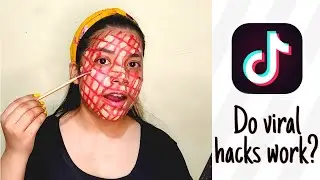 I TRIED VIRAL BLOCK BASE MAKEUP CHALLENGE