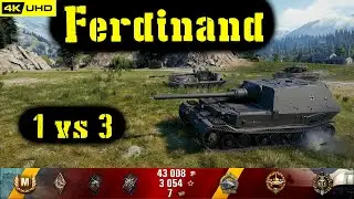 World of Tanks Ferdinand Replay - 8 Kills 4.8K DMG(Patch 1.6.1)