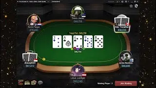 40knl w/ 800$ strdl - Limitless, Barak Wisbrod, LLinusLLove - Poker Session #378