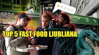 NOČNI FAST FOOD LJUBLJANA; Burek Olimpija, Fari’s, Nobel Burek, Slast,… 🌯🍕🥙