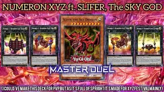 SLIFER The SKY GOD &times; NUMERON XYZ | THIS is The DECK of ALL TIMES [Yu-Gi-Oh! MASTER DUEL]