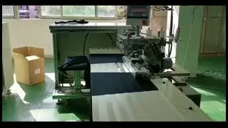 Coverstitch bottom hemmer for T shirt   How to do bottom hemming automatically