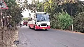 MSRTC Buses in Action | Chiplun