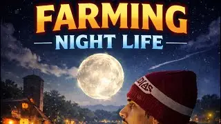 Farming Night Life 🌙 | Khet Me Raat Ka Kaam | Real Village Life🎇