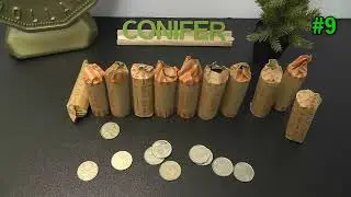 Quarter Hunt &ndash; SILVER?! Coin Roll Hunting $200 in Canadian 25-cent coins #coin #coinrollhunting