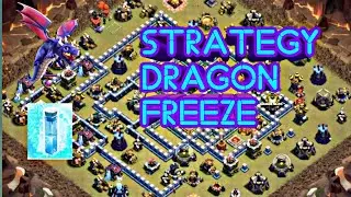 COC STRATEGY AIR ATTACK DRAGON FREEZE