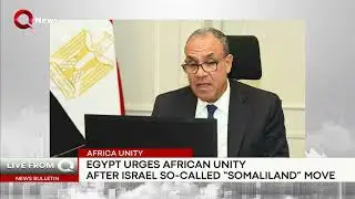 Egypt urges African unity to back Somalia, warns against Israel's Somaliland move