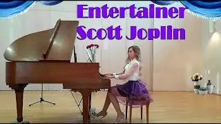 Entertainer Scott Joplin A Rag Time Two Step Артист эстрады Скотт Джоплин Регтайм