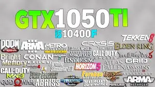 GTX 1050 Tİ + İ5 10400F - Test in 95 Games