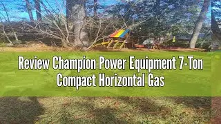 Review Champion Power Equipment 90720 7-Ton Compact Horizontal Gas Log Splitter with Auto Return Bla