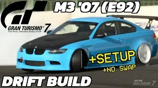 BMW M3 '07 (E92) Drift Tune Gran Turismo 7 Setup