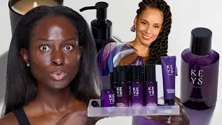 full face of ALICIA KEYS (KEYS SOULCARE)