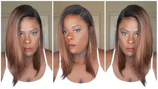 Quick Slay n Go || Brown Girl Blonde ANGLED BOB || Bobbi Boss AMIYAH