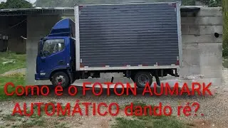 Mostrando o assistente de r&eacute; do FOTON AUMARK S315  AUTOM&Aacute;TICO. Ser&aacute; que funciona?