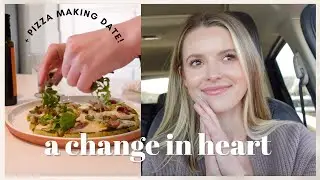 VLOG: I had a Change in Heart, Pizza Making Date, Unboxing Packages + Organizing