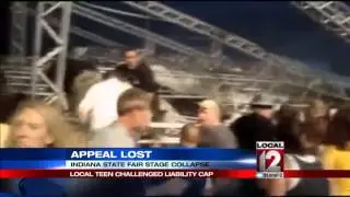 Local teen loses appeal against liability cap after stage collapse