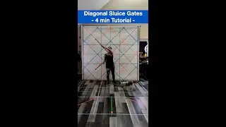 Krisstina Hawks  Diagonal Sluice Gate Doubles Tutorial -Ninja Pyrate RENEGADE Holiday Challenge 2025
