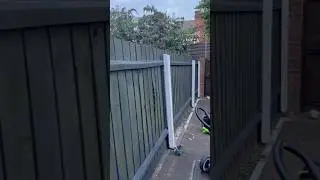 How to paint a garden fence!!! First coat!! Top Tips ☝️🔥