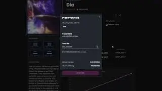 Video.2_To place bid on NFT on auction