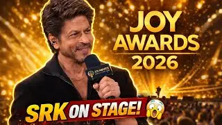 SRK On Stage at Joy Awards 2026 &ndash; Crowd Can&rsquo;t Stop Cheering 👑🔥