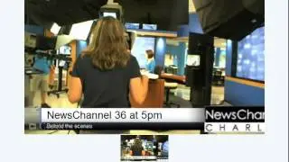 NewsChannel 36 at 5pm Behind the scenes