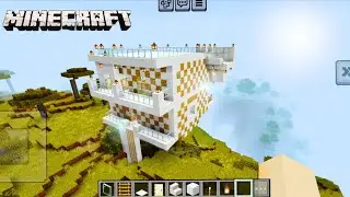 Minecraft tree house || tree house easy || minecraft play with survival || #tranding #minecraft